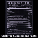 NAD Supplement Facts