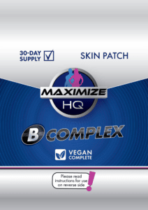 MaximizeHQ B Complex Skin Patch