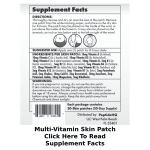 multi vitamin supplement facts