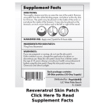 Resveratrol Supplement Facts